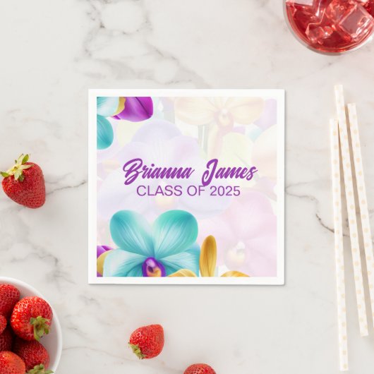 Moderner Abschluss Paper Napkin Serviette (Beispiel)