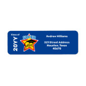 Moderner Abschluss Super Grad Logo-bearbeitbarer T (Vorne)