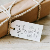 Moderner Abschluss Vielen Dank für Ihre Unterstütz Geschenkanhänger