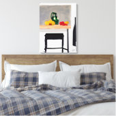 Moderner Abstact-Tisch und Stuhl mit Stillleben Leinwanddruck (Insitu (Schlafzimmer))
