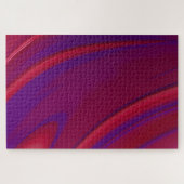 Moderner Abstrakt Red Lila Swirl - harte 1000 PCs Puzzle (Horizontal)