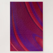 Moderner Abstrakt Red Lila Swirl - harte 1000 PCs Puzzle (Vertikal)