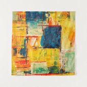 Moderner Abstrakter Ausdruck Wandteppich (Vorderseite (Horizontal))