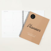 Moderner Abstrakter Businessplan Planer (Anzeige)