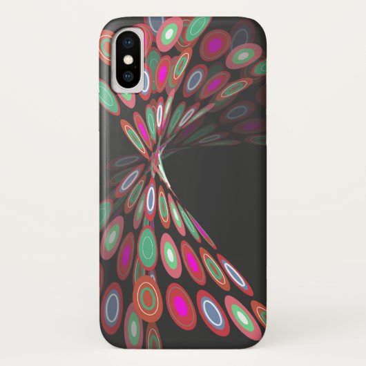 Moderner abstrakter Case-Mate iPhone hülle (Rückseite)