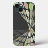 Moderner abstrakter Case-Mate iPhone hülle (Rückseite)