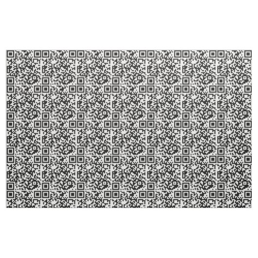 Moderner Abstrakter Code für benutzerdefiniertes S Stoff (Fat Quarter (45,7 x 55,9 cm))