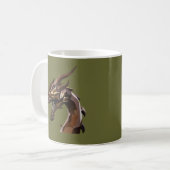 Moderner Abstrakter Drache Kaffeetasse (Vorderseite Links)