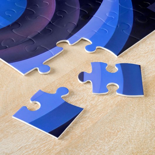 Moderner abstrakter Entwurf Kubismus Surrealismus Puzzle (Seite)