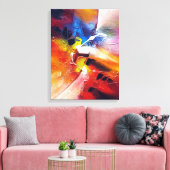 Moderner Abstrakter Expressionismus Leinwanddruck (Insitu (Wohnzimmer))
