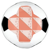 Moderner Abstrakter Fußball Ball zeitgenössischer (Gedreht)