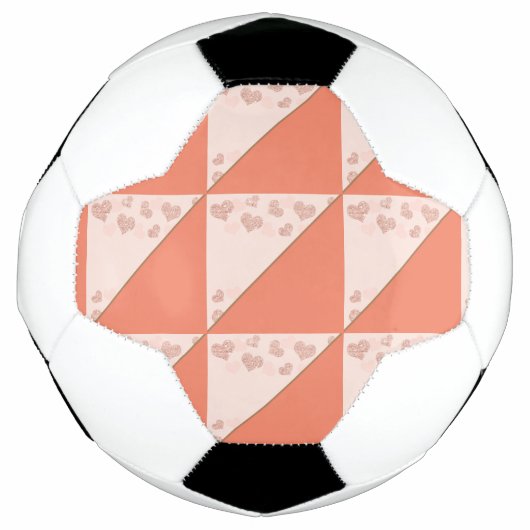 Moderner Abstrakter Fußball Ball zeitgenössischer (Vorderseite)