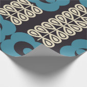 Moderner abstrakter geometrischer Hintergrund mit  Geschenkpapier (Ecke)