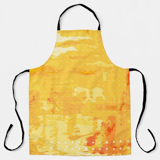 Moderner abstrakter Hintergrund für helle Pinselst Schürze (Vorderseite)