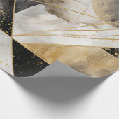 Moderner abstrakter Hintergrund Geschenkpapier (Ecke)