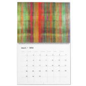 Moderner Abstrakter Kunstkalender Kalender (Mär 2026)