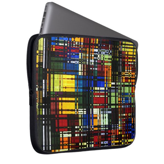 Moderner Abstrakter Laptop-Sleeve Laptopschutzhülle (Vorne Rechts)
