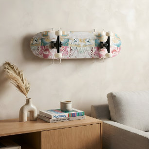 Moderner abstrakter Marmor Skateboard