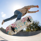 Moderner abstrakter Marmor Skateboard