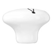 Moderner Abstrakter MCM MOD Star Keramikknauf (Seitenansicht)