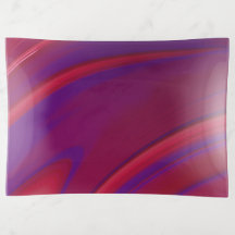 Moderner Abstrakter Minimalistischer Lila Swirl