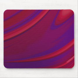 Moderner Abstrakter Minimalistischer Lila Swirl Mousepad