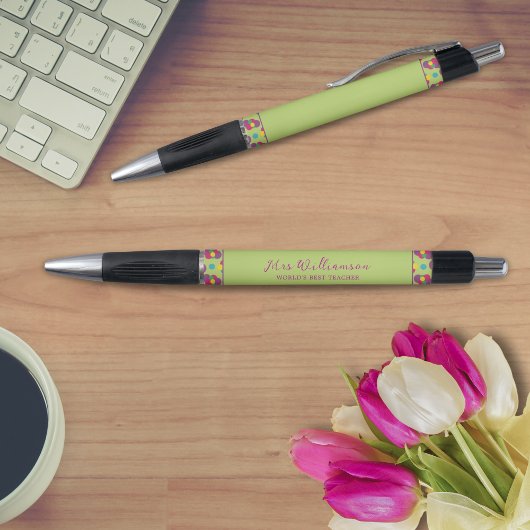 Moderner Abstrakter Mustertehrer Kugelschreiber