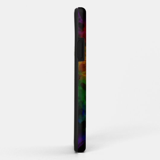 Moderner Abstrakter Regenbogen Case-Mate iPhone Hülle (Hinten/Rechts)