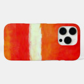 Moderner Abstrakter Rothko-Stil Case-Mate iPhone Hülle (Rückseite (Horizontal))