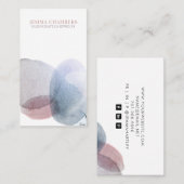 Moderner Abstrakter Schmuckdesigner Visitenkarte (Vorne/Hinten)