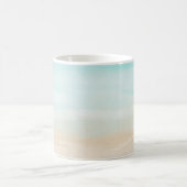 Moderner Abstrakter Strand Kaffeetasse (Mittel)
