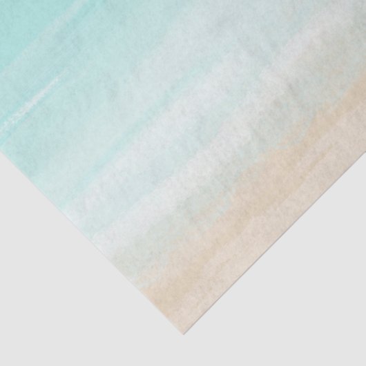 Moderner Abstrakter Strand Seidenpapier (Ausschnitt)