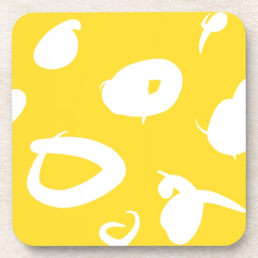 Moderner abstrakter Untersetzer (Vorderseite)