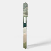 Moderner Abstrakter Wavy Muster Personalisierter N Case-Mate iPhone Hülle (Rückseite / Rechts)