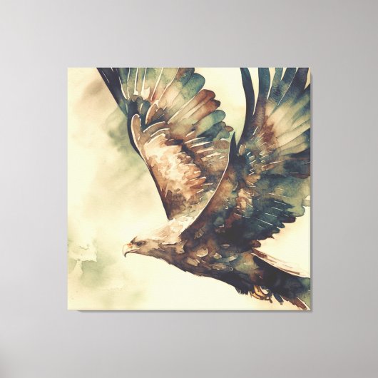 Moderner Adler Leinwanddruck (Vorderseite)