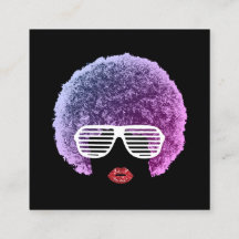 Moderner Afro Hair Beauty Girl Fashion Stylist