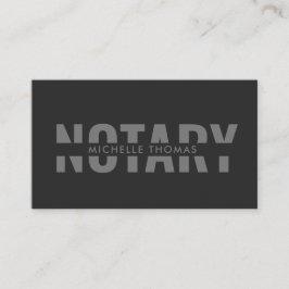 Moderner Agent für einfache Notar-Kreditvergabe Visitenkarte
