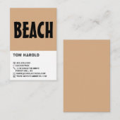 Moderner Agent Visitenkarte (Vorne/Hinten)