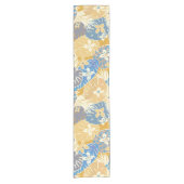 Moderner Aloha Hhawaii-Musterdruck Kurzer Tischläufer (Vorderseite)