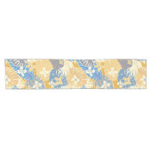 Moderner Aloha Hhawaii-Musterdruck Kurzer Tischläufer (Horizontal)