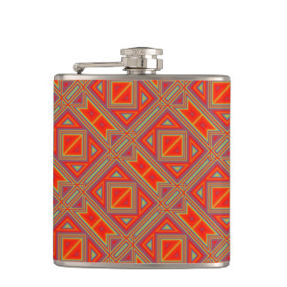 Moderner amerikanischer 22 Wrapped Flask Flachmann