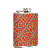Moderner amerikanischer 22 Wrapped Flask Flachmann (Rechts)