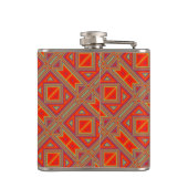 Moderner amerikanischer 22 Wrapped Flask Flachmann (Rückseite)