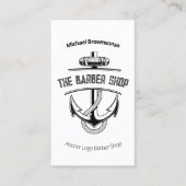 Moderner Anker Visitenkarte (Vorderseite)