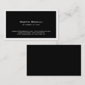 Moderner Anwalt für Rechtsangelegenheiten Visitenkarte (Vorne/Hinten)