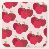 Moderner Apple Print Decorative Paper Untersetzer (Vorderseite)