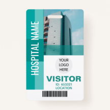 Moderner Aquamariner Bar-Code, Logo-ID