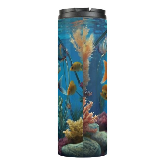Moderner Aquarium Fish Tank Thermosbecher (Rückseite)