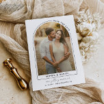 Moderner Arch Boho Arch mit Foto Save the Date Ankündigungspostkarte<br><div class="desc">Mit diesem modernen Bogen und dem Foto-Design erstellen Sie eine wirklich einzigartige Save the Date-Karte! Fügen Sie einfach Ihr Foto hinzu und ändern Sie den Wortlaut. Editieren Sie die Farben aller Elemente und den Hintergrund einfach,  um Ihre Farbpalette zu erfüllen!</div>