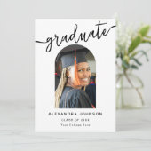 Moderner Arch Foto Abschluss Ankündigung (Stehend Vorderseite)